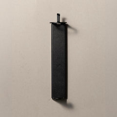 Minimal Stainless-Steel Wall Bracket - Black Powder-Coated - For Pump Dispenser- 10Pack