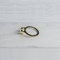 No Logo Metal Ring Antitheft for Clothes-Hanger