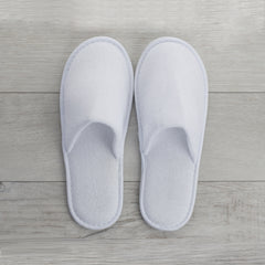 No Logo Deluxe Room Slippers Eco In Sponge - 100Pack