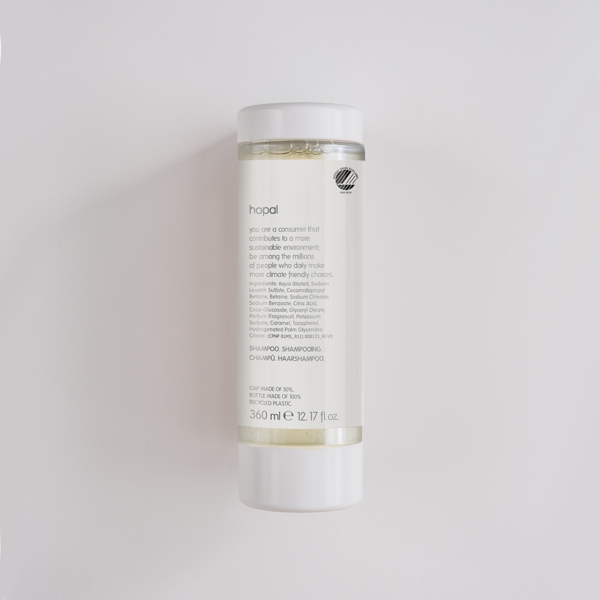 Hopal Nordic Ecolabel shampoo (360 ml)