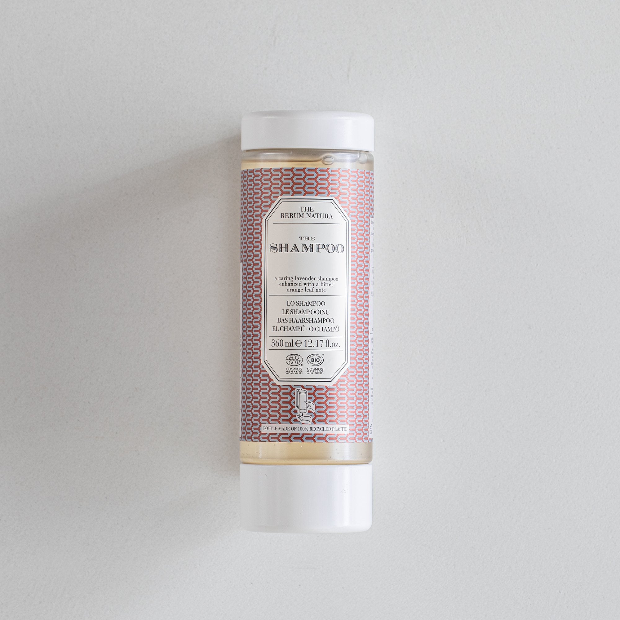 The rerum natura organic certified shampoo (360 ml)